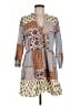 Zara Paisley Tan Casual Dress Size M - photo 1