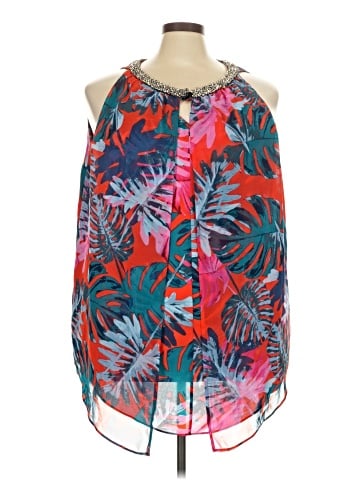 Jennifer Lopez Sleeveless Blouse (view 1)
