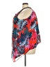 Jennifer Lopez 100% Polyester Tropical Red Sleeveless Blouse Size 3X - photo 5