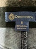 Democracy Solid Blue Jeans Size 8 - photo 7