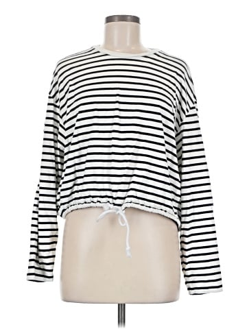 Madewell The Perfect Tie-Waist Tee in Allday Jersey (view 1)