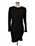 IRO Solid Black Cocktail Dress Size M - photo 1