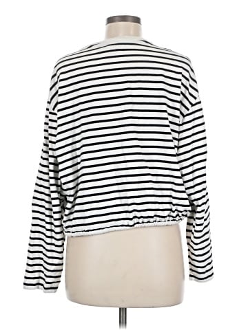 Madewell The Perfect Tie-Waist Tee in Allday Jersey (view 2)