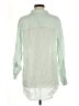 Sigrid Olsen 100% Linen Green Long Sleeve Button-Down Shirt Size M - photo 2
