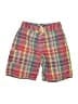 Polo by Ralph Lauren Plaid Red Board Shorts Size 10 - 12 - photo 1