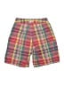 Polo by Ralph Lauren Plaid Red Board Shorts Size 10 - 12 - photo 2