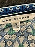 Max Studio Print Blue Casual Dress Size S - photo 7