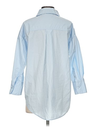 Unbranded 3/4 Sleeve Button-Down Shirt (view 2)