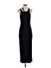 H&M Solid Black Casual Dress Size M - photo 1