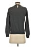 LA MAILLE SEZANE Paris 100% Cotton Gray Pullover Sweater Size S - photo 2