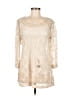 MULTIPLES Ivory 3/4 Sleeve Top Size L - photo 1