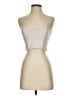 Express Silver Sleeveless Blouse Size XS - photo 1
