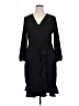 J.Crew 100% Polyester Black Cocktail Dress Size 16 (tall) - photo 1