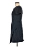 Aqua 100% Polyester Solid Gray Casual Dress Size M - photo 5