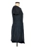 Aqua 100% Polyester Solid Gray Casual Dress Size M - photo 4