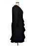 J.Crew 100% Polyester Black Cocktail Dress Size 16 (tall) - photo 4