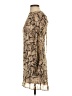 B. Darlin 100% Polyester Animal Print Tan Cocktail Dress Size 1 - 2 - photo 5