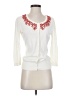 Halogen 100% Cotton White Cardigan Size S - photo 1