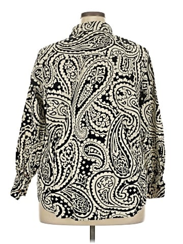 Foxcroft Long Sleeve Blouse (view 2)