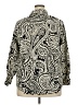 Foxcroft 100% Cotton Paisley Ivory Long Sleeve Blouse Size 18 - photo 2