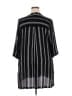 Ellos 100% Rayon Stripes Black 3/4 Sleeve Blouse Size 18 - photo 2