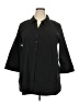 Foxcroft Black 3/4 Sleeve Button-Down Shirt Size 18 - photo 1
