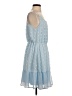 Unbranded 100% Polyester Stars Blue Casual Dress Size S - photo 4