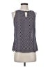 Laundry by Shelli Segal 100% Polyester Blue Sleeveless Blouse Size XS - photo 1