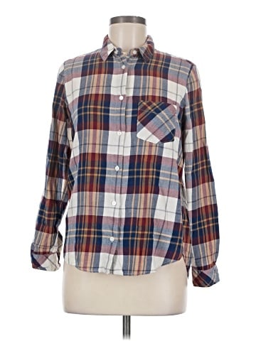 H&M L.O.G.G. Long Sleeve Button-Down Shirt (view 1)