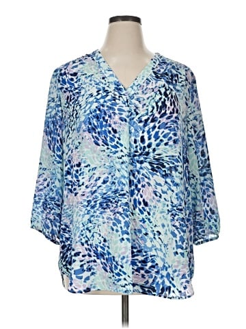Jones New York 3/4 Sleeve Blouse (view 1)