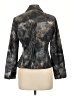 Coldwater Creek Print Gray Jacket Size 10 (petite) - photo 2