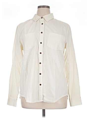 Lands' End Long Sleeve Button-Down Shirt (view 1)