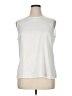 Kasper Ivory Sleeveless Top Size XL - photo 1