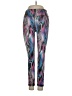 Material Girl Print Blue Active Pants Size S - photo 1