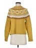 American Eagle Outfitters Chevron-herringbone Yellow Pullover Sweater Size S - photo 1