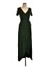 Popular Basics Green Casual Dress Size L - photo 1