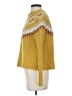American Eagle Outfitters Chevron-herringbone Yellow Pullover Sweater Size S - photo 5