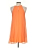 Soprano 100% Polyester Solid Orange Cocktail Dress Size S - photo 2
