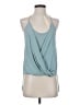 BCBGMAXAZRIA 100% Polyester Teal Sleeveless Blouse Size S - photo 1