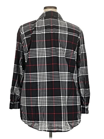Foxcroft Long Sleeve Button-Down Shirt (view 2)