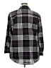Foxcroft Plaid Black Long Sleeve Button-Down Shirt Size 18 - photo 2