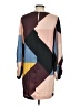 Corey Lynn Calter 100% Polyester Color Block Brown Casual Dress Size S - photo 2