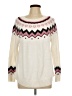 Ann Taylor LOFT Chevron-herringbone Ivory Pullover Sweater Size Lg Petite - photo 1