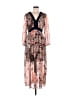 En Focus Studio 100% Polyester Paisley Pink Casual Dress Size 10 - photo 1
