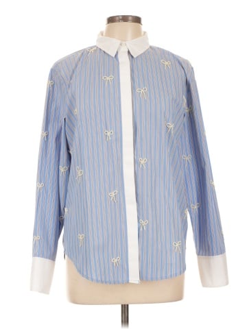 J.Crew Collection Long Sleeve Button-Down Shirt (view 1)