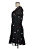 Francesca's 100% Polyester Hearts Black Casual Dress Size M - photo 5