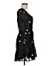 Francesca's 100% Polyester Hearts Black Casual Dress Size M - photo 4