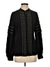 Michael Kors 100% Polyester Black Long Sleeve Blouse Size 4 - photo 1