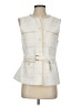 Ann Taylor Tweed Solid Ivory Vest Size 4 - photo 1