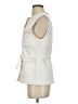 Ann Taylor Tweed Solid Ivory Vest Size 4 - photo 5
